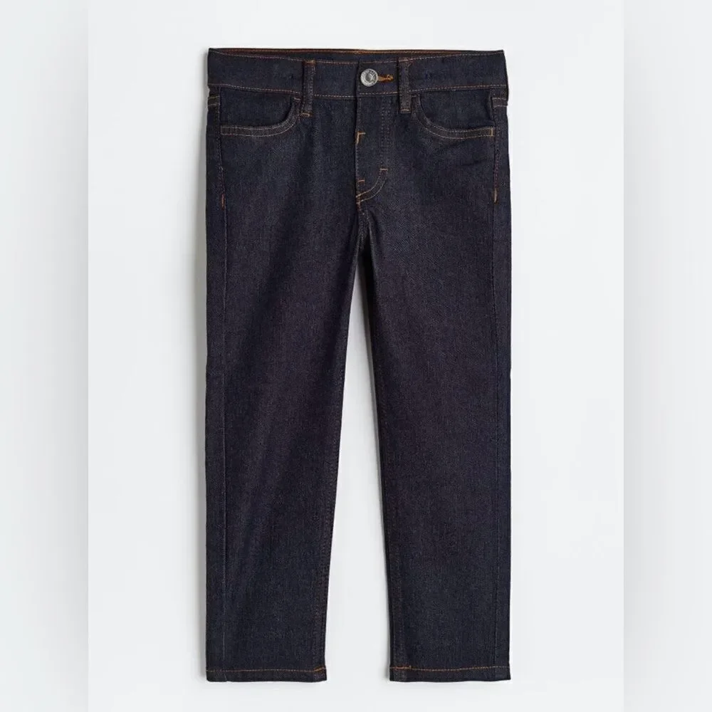H&M 2-PIECE HOODIE AND SHIRT SET & SUPERSTRETCH SLIM FIT JEANS DENIM JEANS